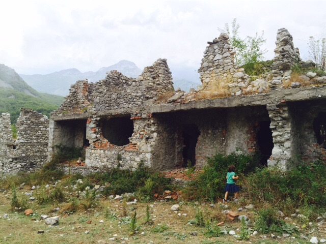 Les enfants des alpes Albanaises 